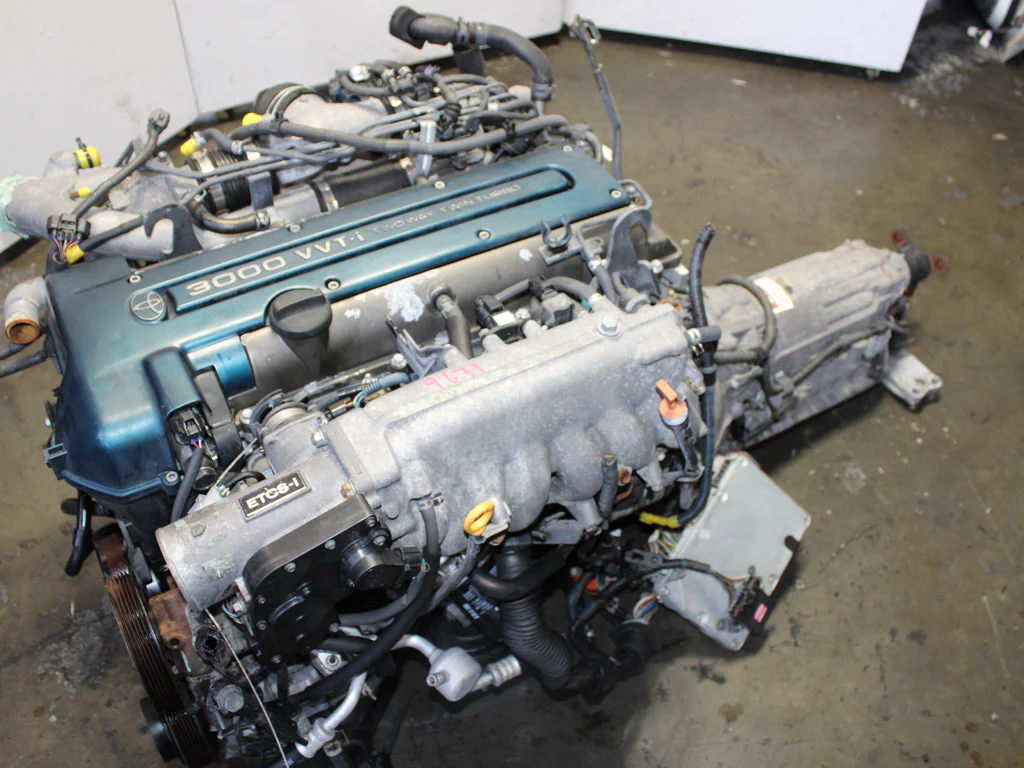 JDM 1997-2004 Toyota Gs300 Motor AT ECU 2JZGTE-VVTI 3.0L 6 Cyl Engine - Image 14