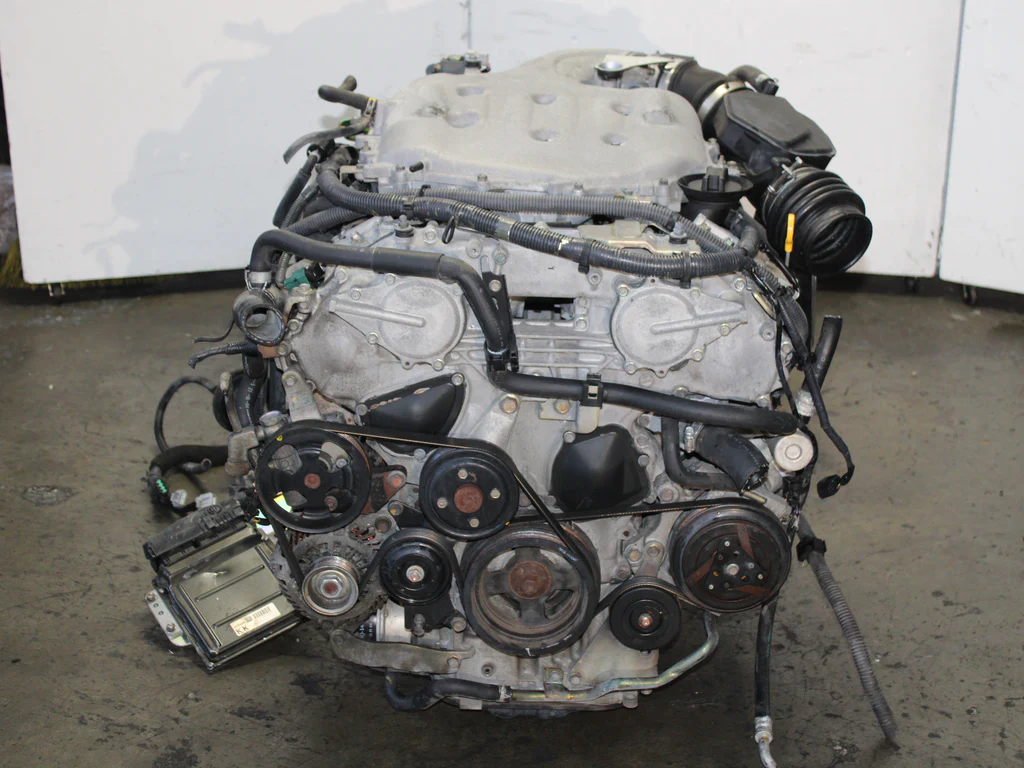 JDM 2003-2004 Infiniti G35 Motor Manual Transmission VQ35DE 3.5L 6 Cyl Engine - Image 8