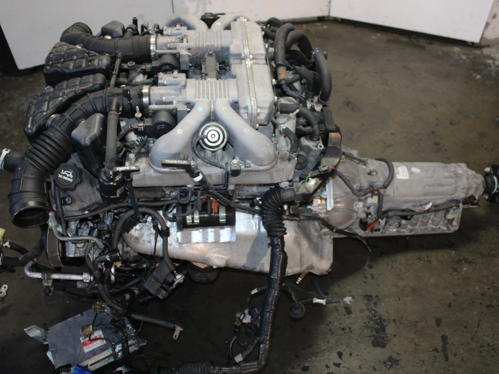 JDM 1997-2004 Toyota Century V12 Motor Transmission 1GZ-FE 5.0L 12 Cyl Engine - Image 15