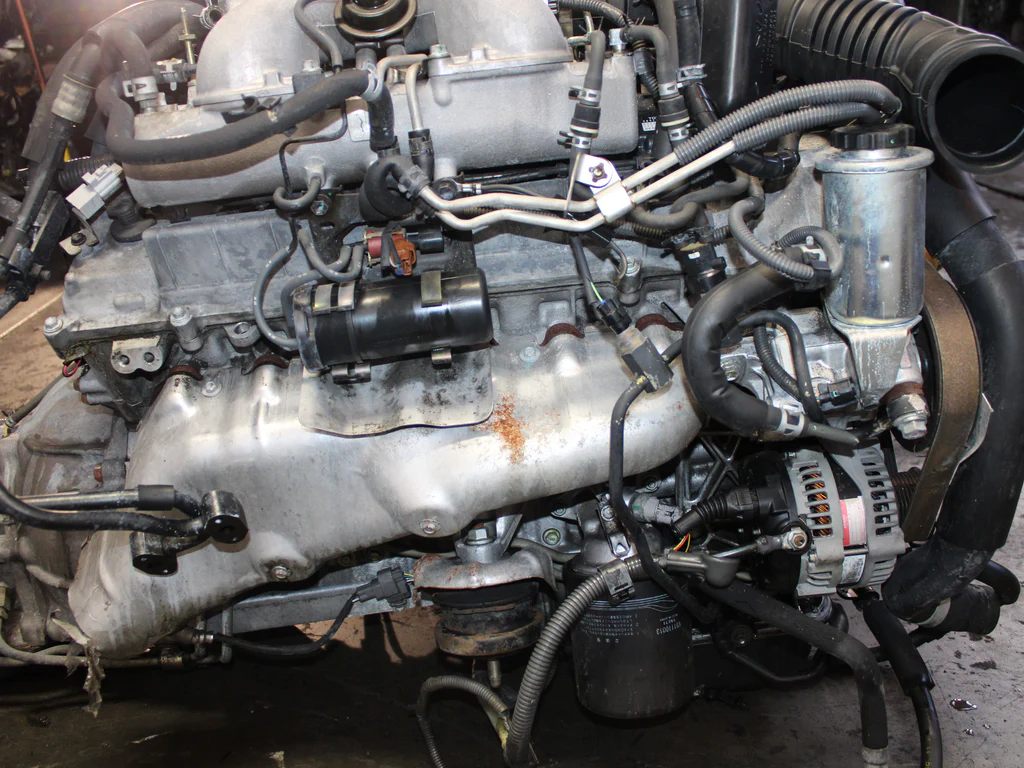 JDM 1997-2004 Toyota Century V12 Motor Transmission 1GZ-FE 5.0L 12 Cyl Engine - Image 9