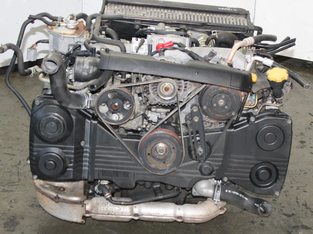 JDM 2002-2005 Subaru Impreza WRX Motor EJ205 Manual Transmission 2.0L 4 Cyl Engine - Image 24