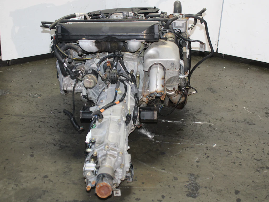 JDM 2002-2005 Subaru Impreza WRX Motor EJ205 Manual Transmission 2.0L 4 Cyl Engine - Image 19