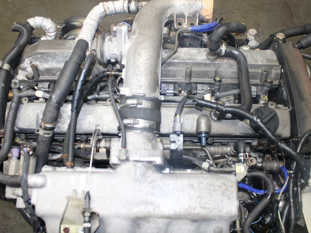 JDM 1994-1997 Nissan Skyline R33 Motor RWD 5 Speed RB25DET 2.5L 6 Cyl Engine - Image 14