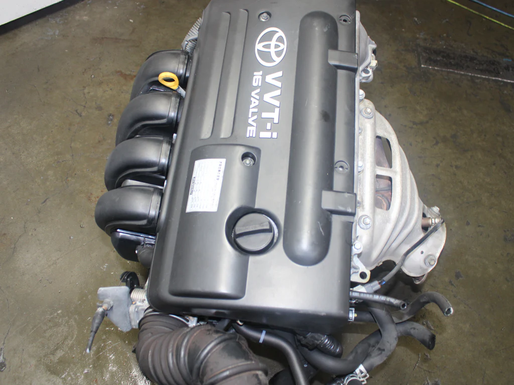 JDM 2001-2005 Toyota Celica GT, 2000-2008 Toyota Corolla, 2003-2008 Toyota Matrix Motor 1ZZFE 1.8L 4 Cyl Engine - Image 5