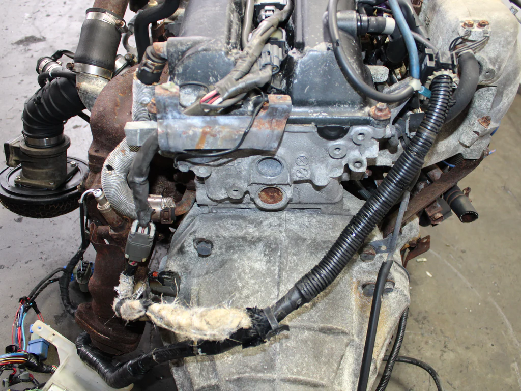 JDM 1995-1998 Nissan 240SX S14 Motor 5 Speed SR20DET 2.0L 4 Cyl Engine - Image 8