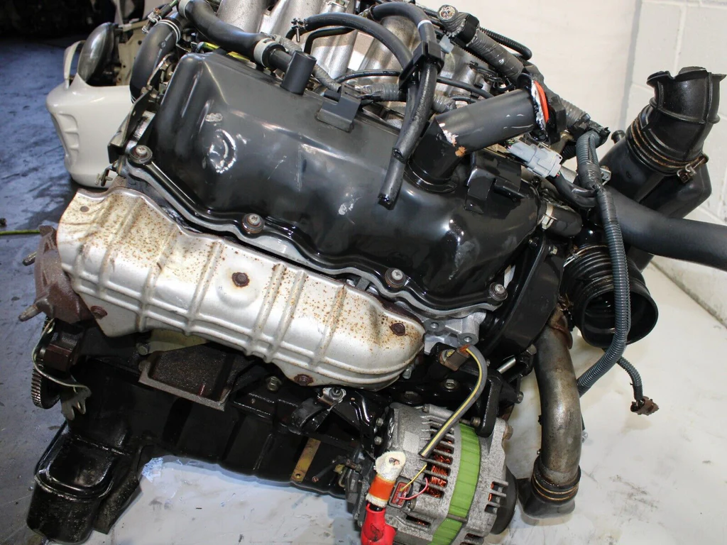 JDM 1996-2004 Nissan Frontier, Pathfinder, Xterra Motor VG33 3.3L 6 Cyl Engine - Image 6